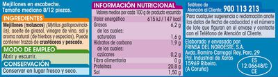 Mejillon Alipende 69g 8/12 escabeche