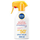 Crema solar pistola factor de protecci&oacute;n 50 antialergias Nivea 250ml