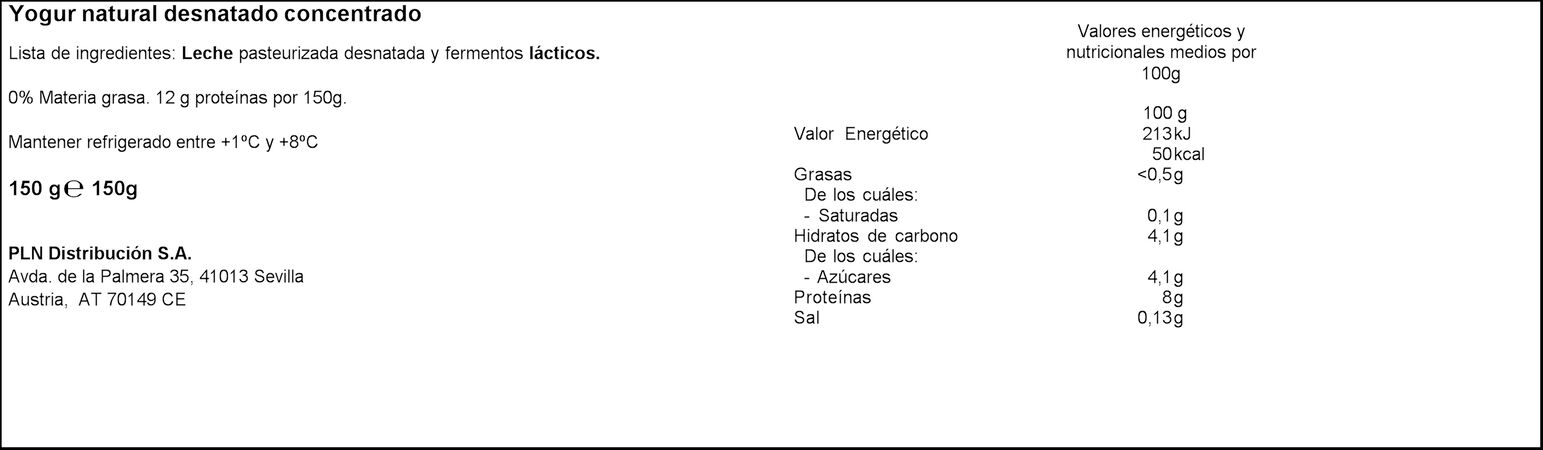Yogur proteínas Skyr Margui 150g natural