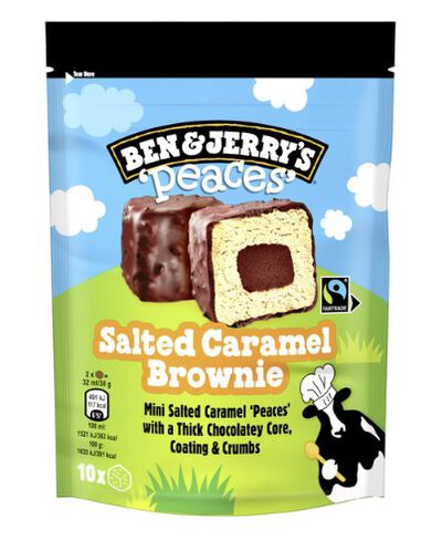 BEN&JERRY'S Peaces 10u Salted caramel Brownie
