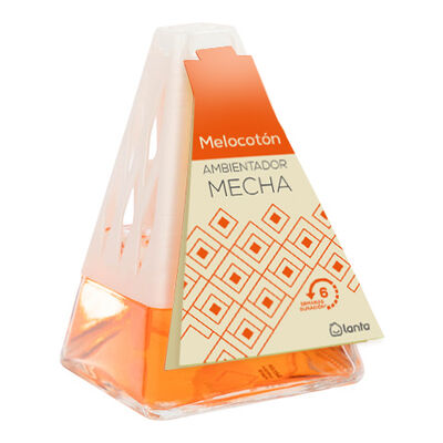 Ambientador tipo mecha Lanta melocot&oacute;n