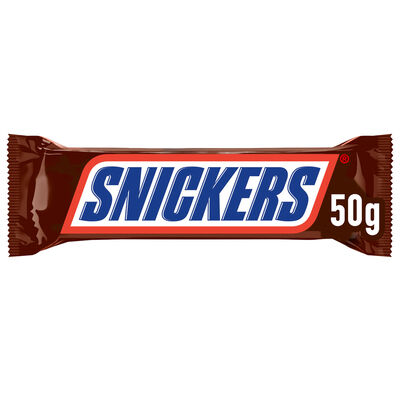 Chocolatina Snickers 50g
