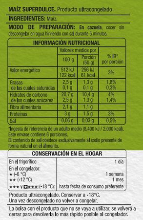 Maíz Alipende 300g superdulce