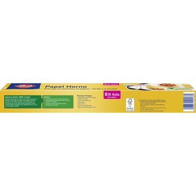 Papel de horno Albal 8m