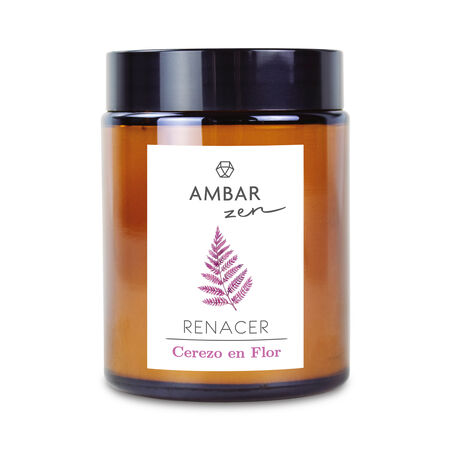 Vela perfumada Ambar zen cerezo en flor