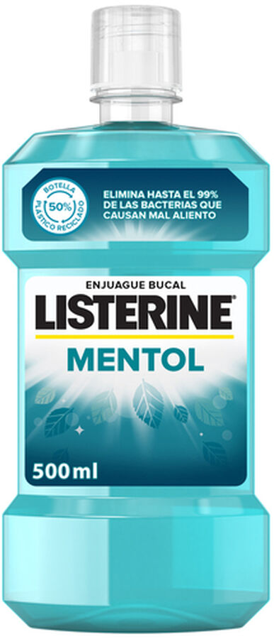 Enjuague bucal Listerine 500ml mentol