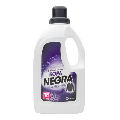 Detergente líquido Lanta 33 lavados para ropa oscura