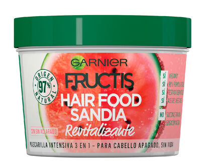 Mascarilla capilar Fructis 390ml revitalizante sand&iacute;a