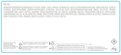 Eau de toilette Caravan mujer 150ml nº81