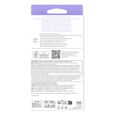 M&aacute;quina de depilar venus Gillette comfortglide 2 en 1