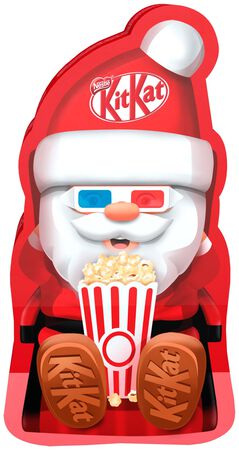 Chocolatina Papá Noel Kit Kat 133g
