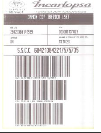 Maletín jamón cebo 50% ibérico Lasencia 840gr