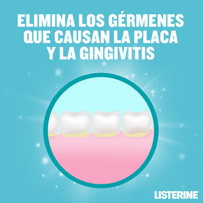 Enjuague bucal sin alcohol suave Listerine 500ml mentol