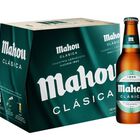 Cerveza rubia Mahou Cl&aacute;sica pack 12 botellas 25cl 