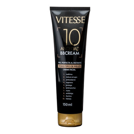 Crema facial Vitesse tubo 150ml bb cream 10 antiedad
