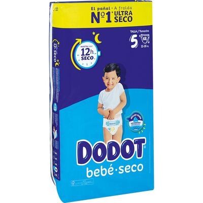 Pañal Bebé Seco Dodot Talla 5