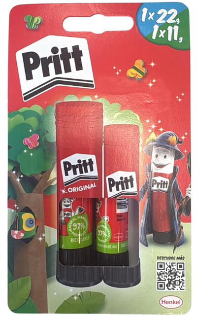 Pegamento stick barra Pritt 22g