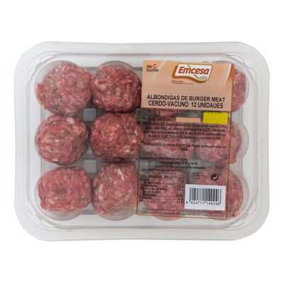 Albóndigas de cerdo y vacuno Emcesa 480g