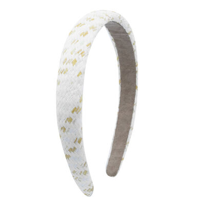 Diadema fina rafia Mas Beauty