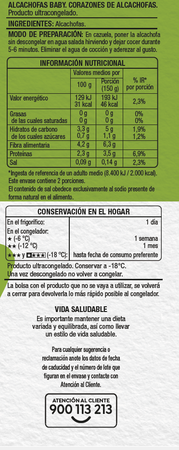 Alcachofas Baby Alipende 300g