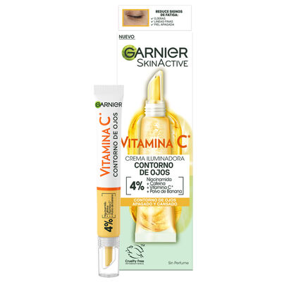Crema contorno de ojos Garnier 15 ml Vitamina C