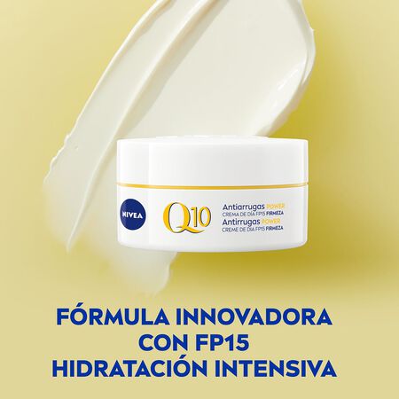 Crema facial de día Nivea Q10 50ml power SPF 15 antiarrugas