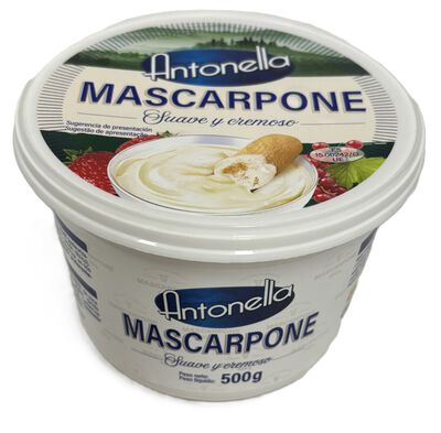 Queso fresco mascarpone Antonella 500gr