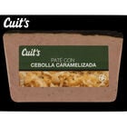 Pat&eacute; con cebolla caramelizada Cuit'S bloc 125g
