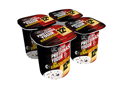 Yogur extra proteina Reina pack 4 sabor stracciatella