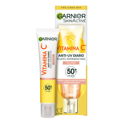 Tratamiento Facial Skinactive Garnier 40 ml Glow Sf+50