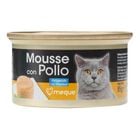 Comida húmeda gato Meque mousse pollo 85g