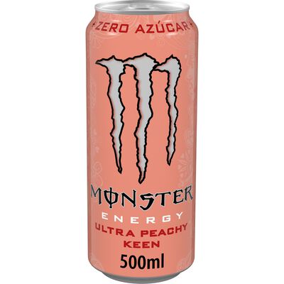 Bebida energética energy Ultra Peachy Keen Monster 500ml