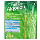 Guantes de algodón interior Lanta talla mediana