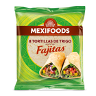 Tortillas trigo Mexifoods fajitas 8 uds 320g