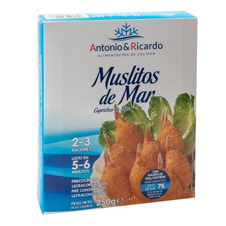 Muslitos de mar Antonio y Ricardo 250g