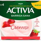 Bífidus Activia cremoso pack 4 fresa
