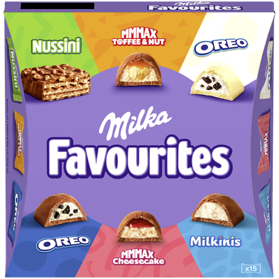 Chocolatinas Milka Favourites 