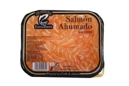 Salmón ahumado en tiras Eurosalmon 80g