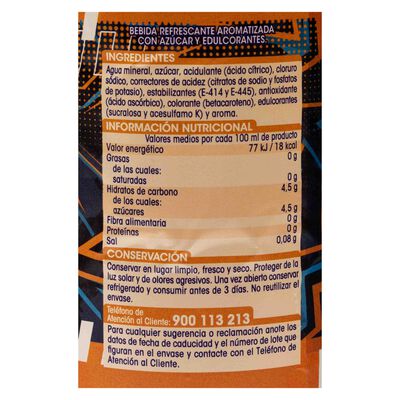 Bebida Refrescante Iso-Activ Alipende 1,5L Naranja