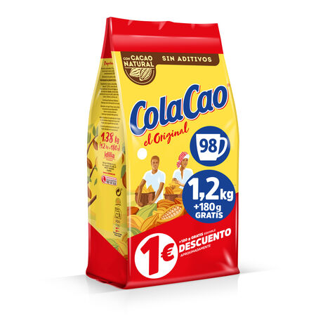 Cacao Colacao 1,2kg + 180g gratis