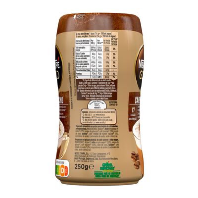 Café soluble Nescafé Gold Cappuccino natural bote 250g
