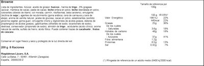 Brownie Jr Brownie 200g galactic