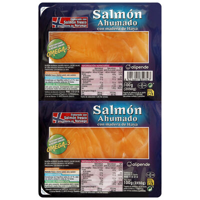 Salmón Ahumado Alipende 2U 50g