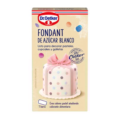 Fondant de azúcar blanco Dr Oetker 250g