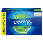 Tamp&oacute;n con aplicador Tampax Compak 36 uds super