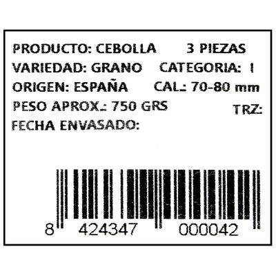 Cebolla Buti 750g