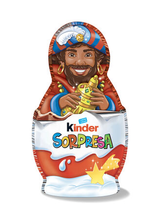 Figuras reyes magos chocolate Kinder 36g