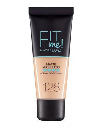 Base de maquillaje Maybelline Fit Me! Matte + Poreless 128