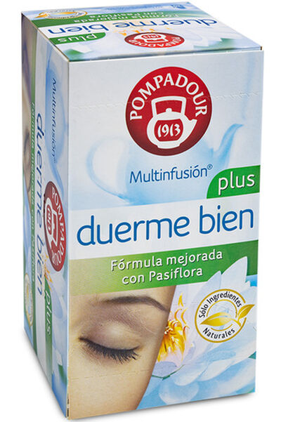 Infusión Pompadour 20u duerme bien plus