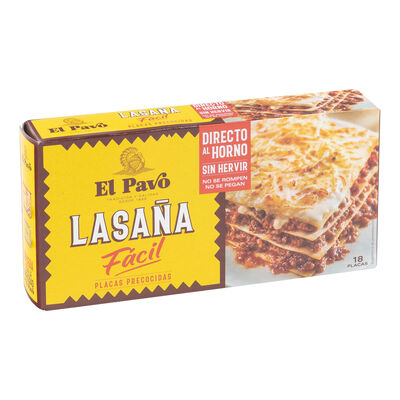 Placas de lasa&ntilde;a El Pavo 18unid